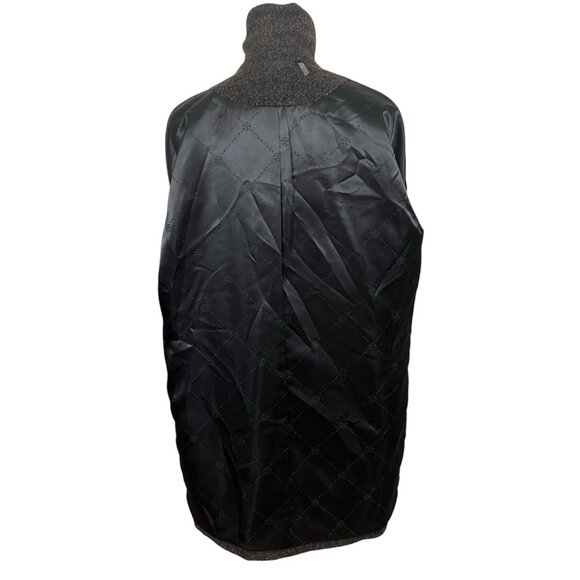 Trina Turk Womens Brownish Grey Wool & Alpaca Overcoat Size 8 3 Button Jacket - Picture 7 of 11